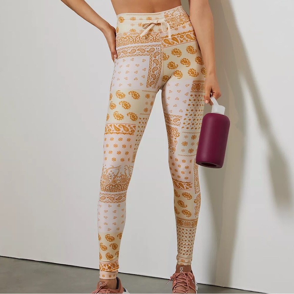 {Anthropologie} The Upside Brand New Bandana Yoga Pant